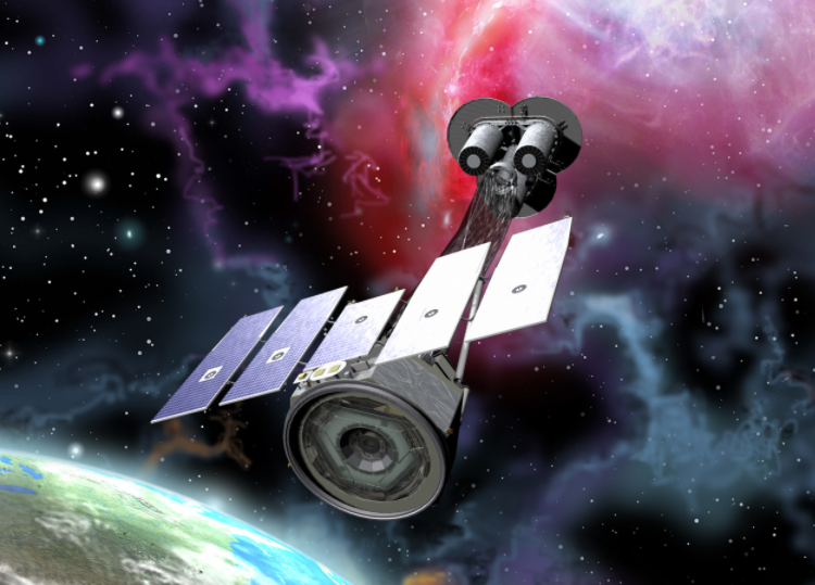 Artist's conception of IXPE in orbit